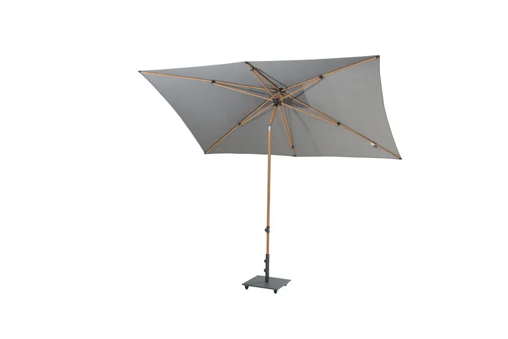 08674_ Azzurro 200 x 300 cm. Woodlook frame Charcoal 02sonnenschirm-ostsee-4so-rostock